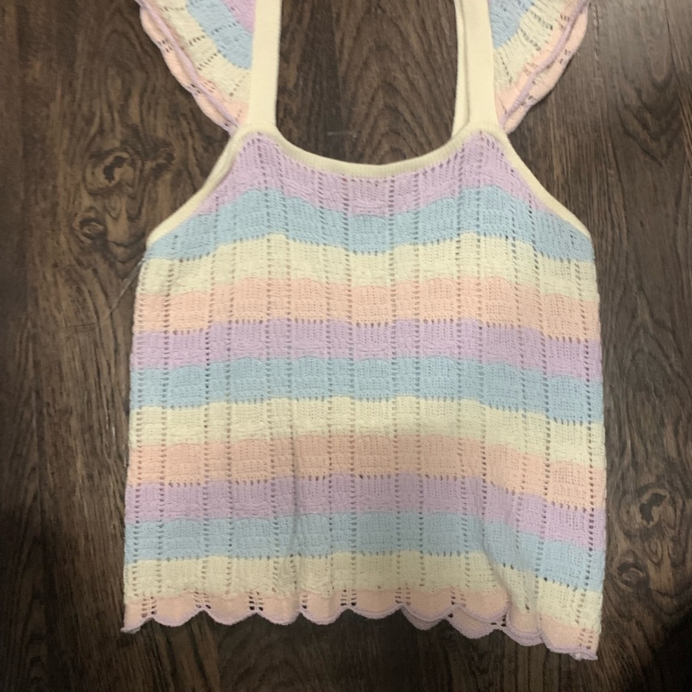 ANDREE BY UNIT Pastel Knit Tank